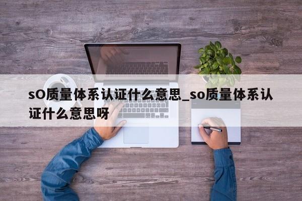 sO质量体系认证什么意思_so质量体系认证什么意思呀
