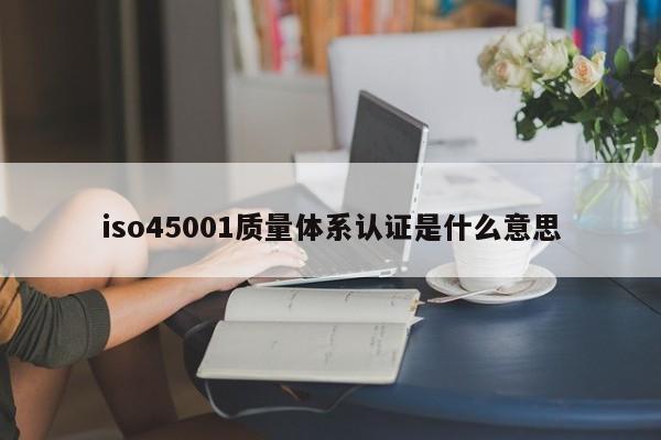 iso45001质量体系认证是什么意思