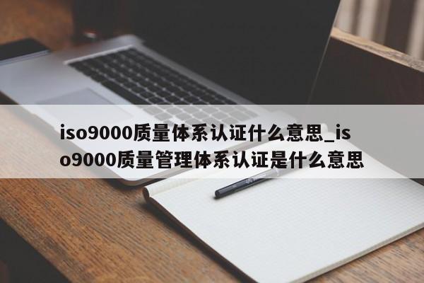 ISO90010质量体系认证什么意思_ISO90010质量管理体系认证是什么意思