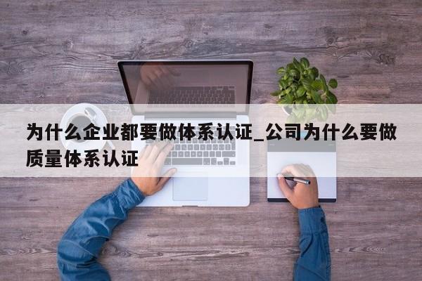 为什么企业都要做体系认证_公司为什么要做质量体系认证