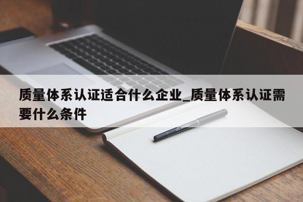 质量体系认证适合什么企业_质量体系认证需要什么条件