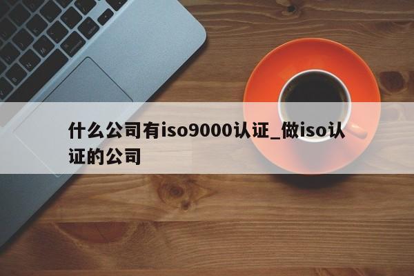 什么公司有ISO9001认证_做iso认证的公司