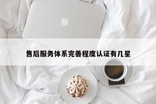 售后服务体系完善程度认证有几星
