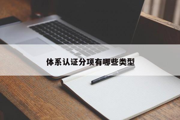 体系认证分项有哪些类型