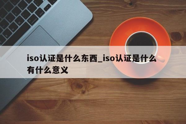 iso认证是什么东西_iso认证是什么 有什么意义